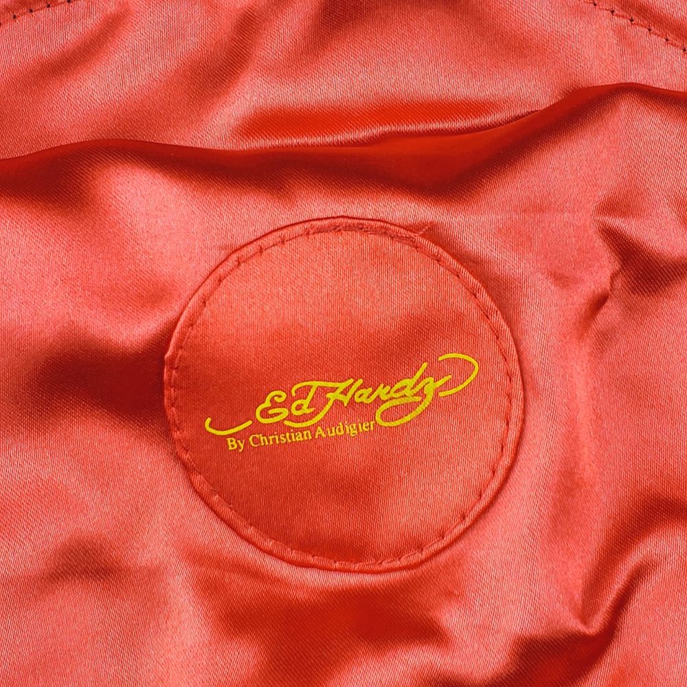 ED HARDY by Christian Audigier / VINTAGE Necklace / Triple Rose Drop Necklace - Picture 10 of 10